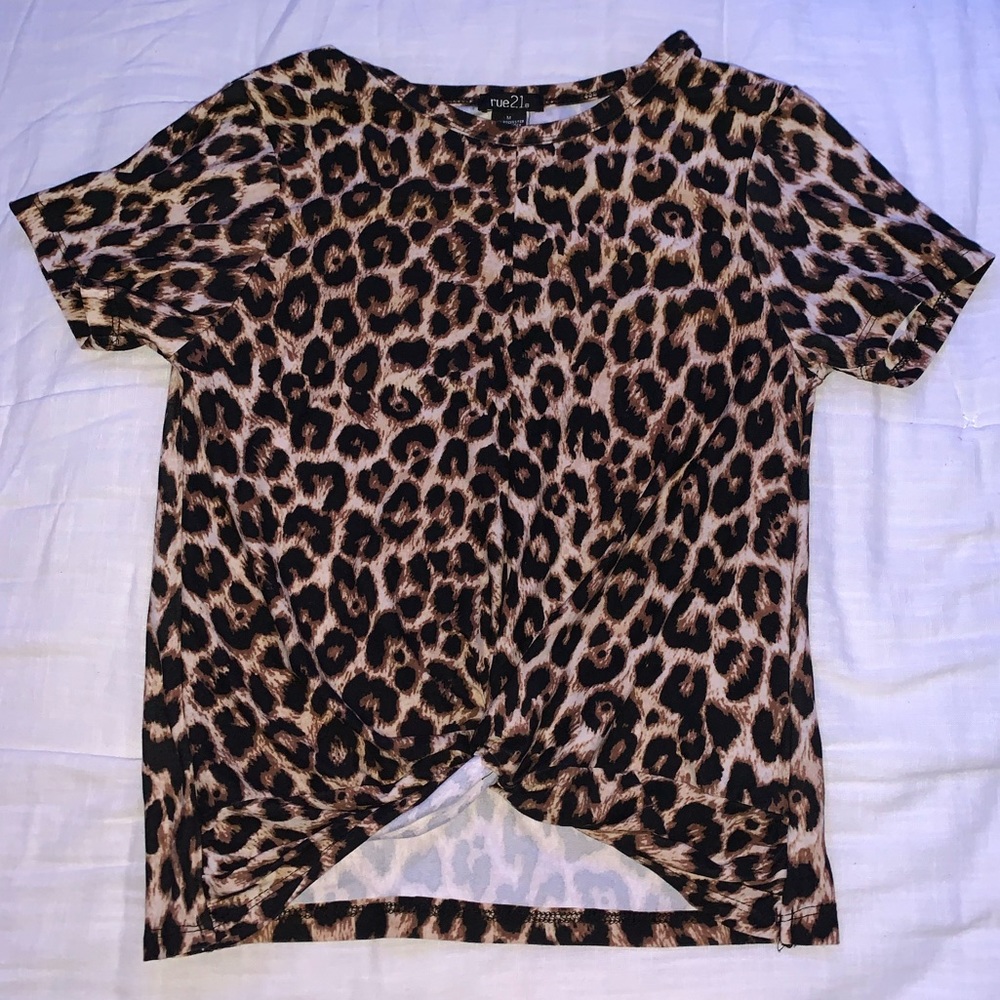 rue 21 leopard print shirt